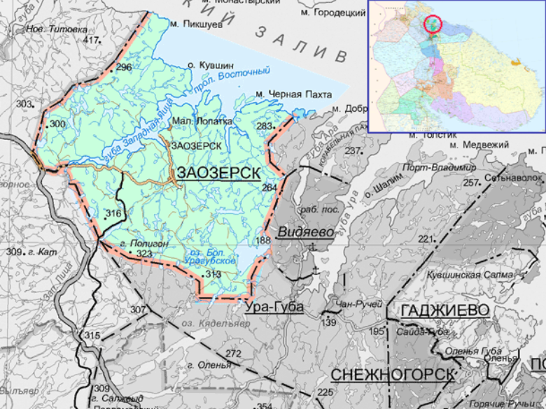 Граница муниципального образования Граница муниципального образования