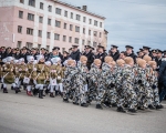 В ЗАТО город Заозерск прошел смотр песни и строя